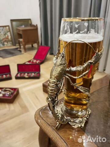 Пивной Бокал. Донской Рак. Бронза купить с доставкой Пивной Бокал. Донской Рак. Бронза