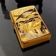 Бензиновая зажигалка Zippo "Рысь" — фотография 1
