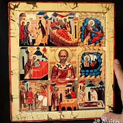 Икона "Cвятитель Николай Мирликийский" — фотография 1