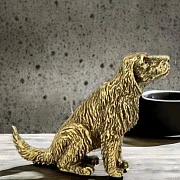 Статуэтка из бронзы «Охотничья собака» — фотография 1