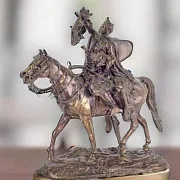 Композиция «Всадник со львятами» — фотография 1