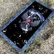 Нарды под стеклом «Сверхдержава» — фотография 4