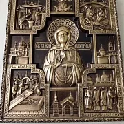 Резная Икона Святая Матрона Московская — фотография 3