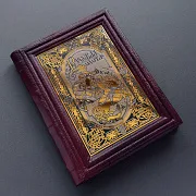Русская охота — книга в коже — фотография 4