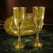 Фужеры свадебные Златоуст. — фотография 1