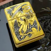 Зажигалка Zippo с гравировкой "Дракон" — фотография 1