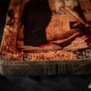 Икона "Распятие Иисуса Христа " +подставка — фотография 8