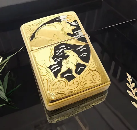 Зажигалка Zippo оригинал "Охота на медведя"