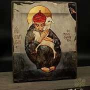Икона с ковчегом "Св. Спиридон Тримифунтский" — фотография 1