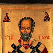 Икона с ковчегом " Святитель Николай" — фотография 3