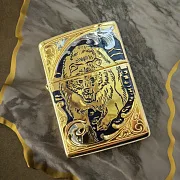 Зажигалка Zippo оригинал "Медведь" № 3 — фотография 1