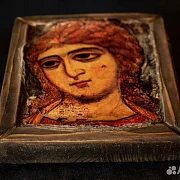 Икона "Ангел Златые Власы" 15*13 см — фотография 3