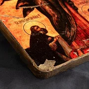 Икона "Спас Смоленский" с припадающими — фотография 6