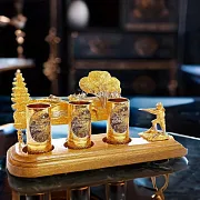 Набор водочный "Для охотника". Златоуст — фотография 1