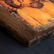 Икона деревянная «Христос во гробе» — фотография 8