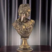 Бюст «Весна» из бронзы — фотография 1