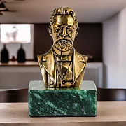 Бронзовый бюст «Чехов А.П.» — фотография 1