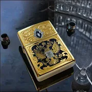Сувенирная зажигалка Zippo "Герб" — фотография 1