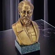 Бюст «Дзержинский» из бронзы — фотография 1
